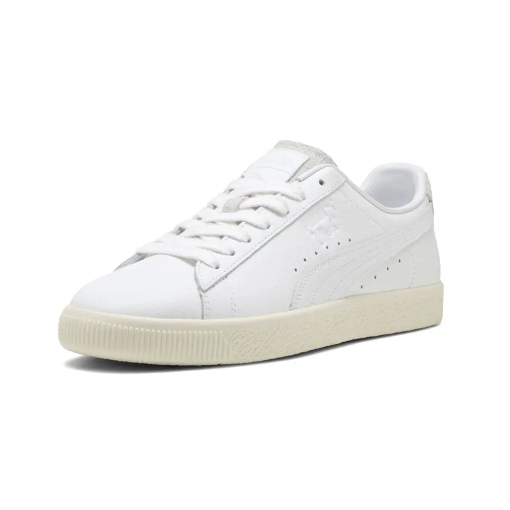 Puma shoes - PUMA Clyde Premium Lace Up - 39483401 - White 6