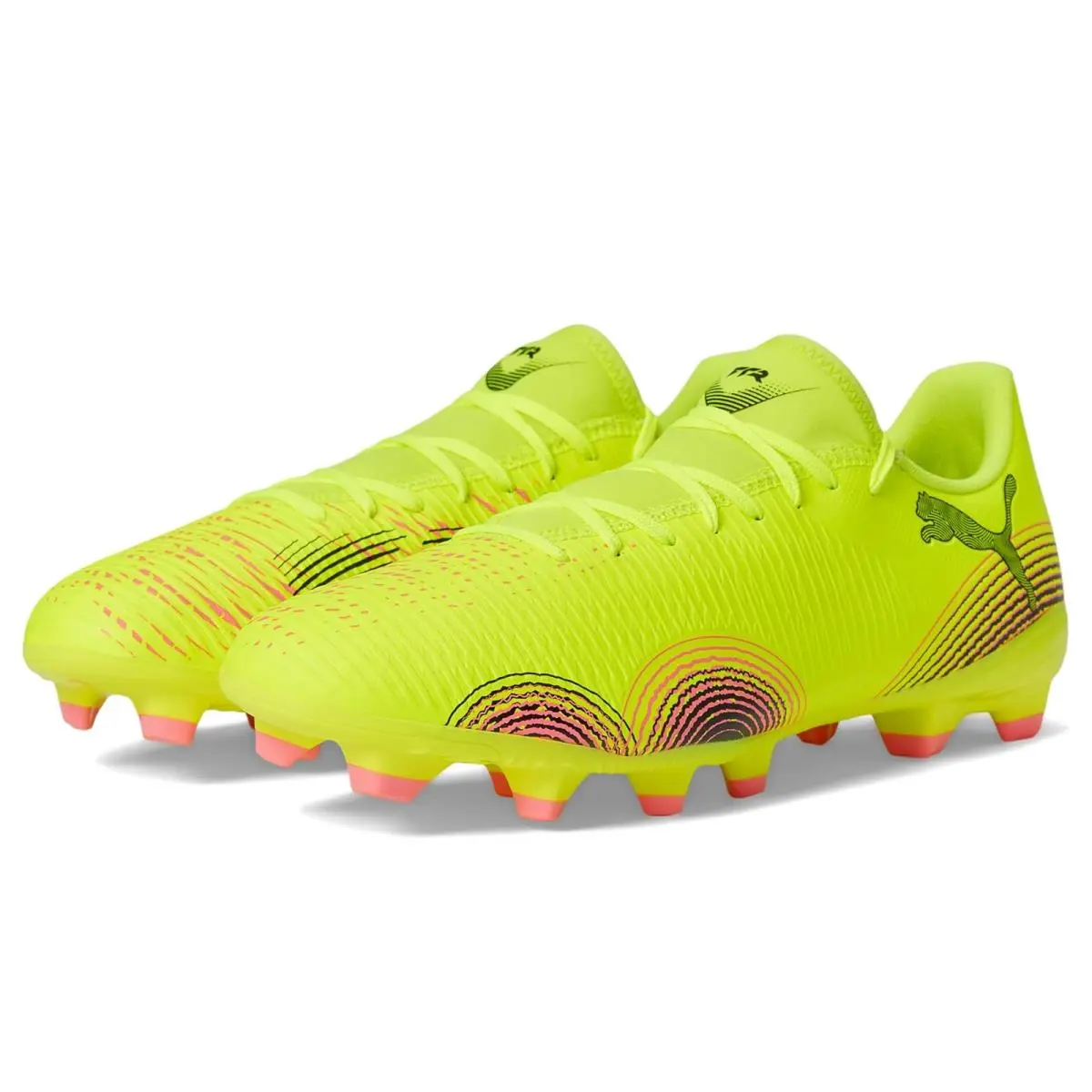 Puma shoes - Black/Fizzy Light/Green Terrain 27
