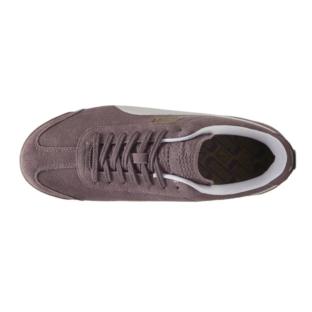 Puma shoes - PUMA Roma Suede Lace Up - 39863511 - Purple 10