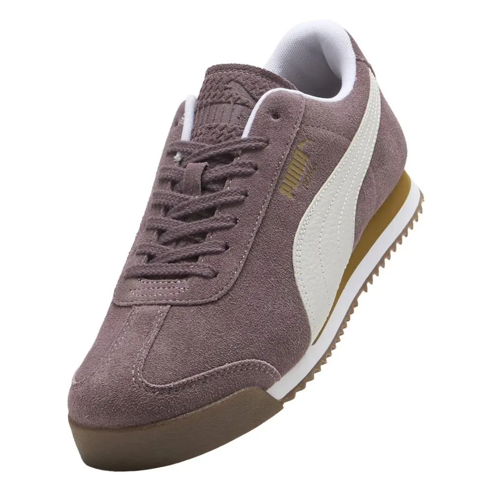 Puma shoes - PUMA Roma Suede Lace Up - 39863511 - Purple 12