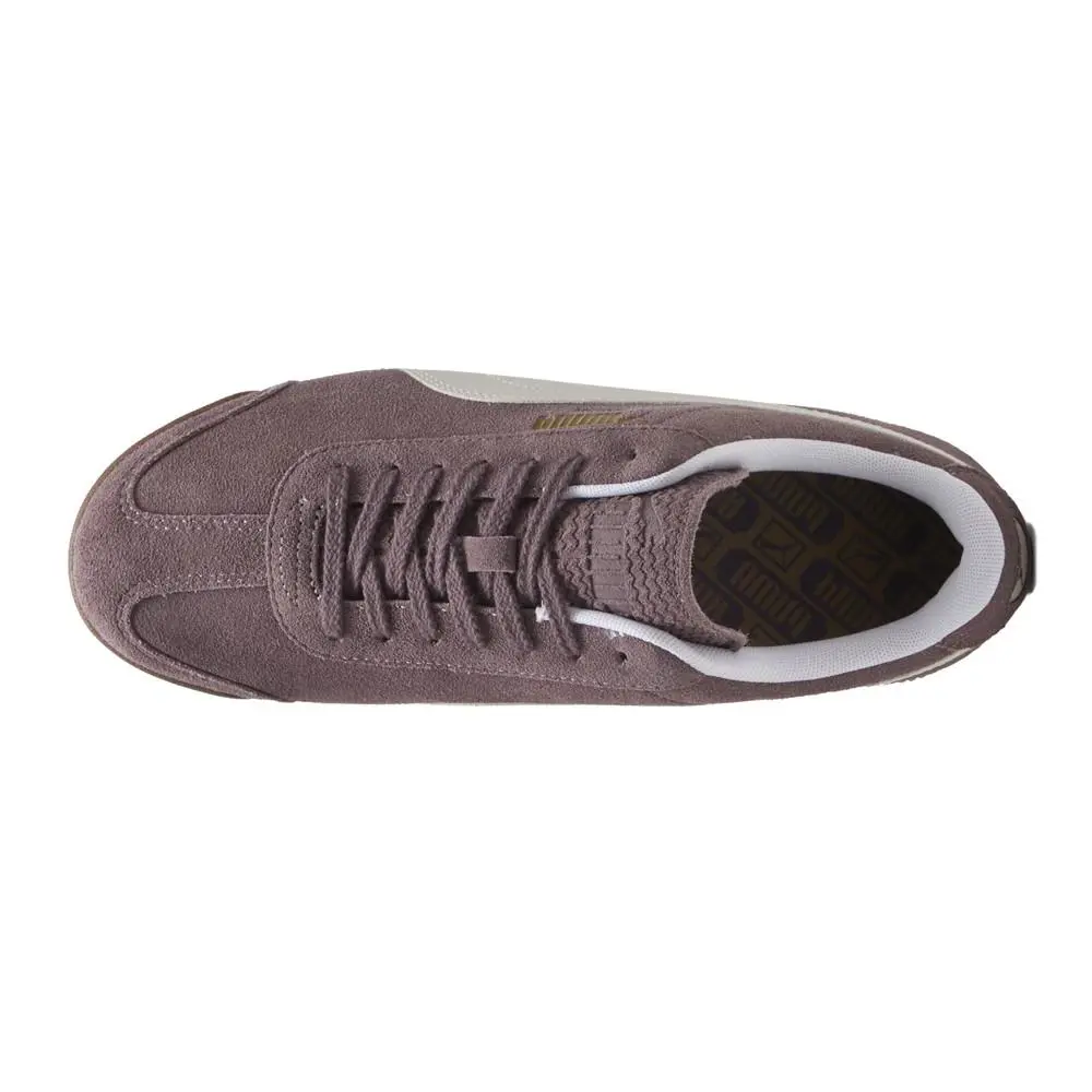 Puma shoes - PUMA Roma Suede Lace Up - 39863511 - Purple 10