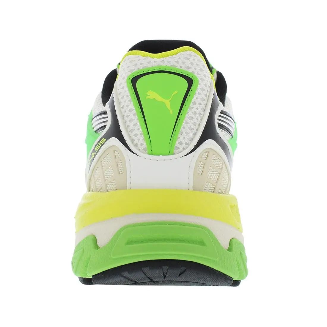 Puma shoes - White/Cream/Green, Main: White 2