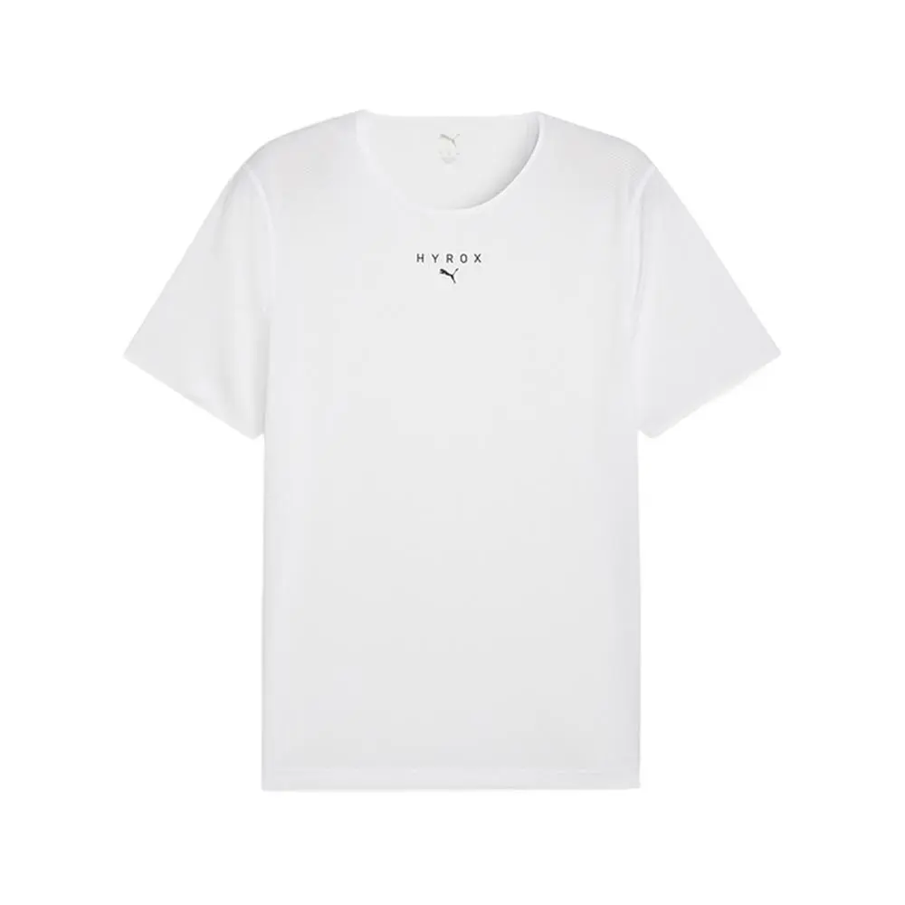 Puma clothing - PUMA  X Hyrox Ultraspun Cew Neck Short Sleeve T-Shirt - 52715702 - White 5