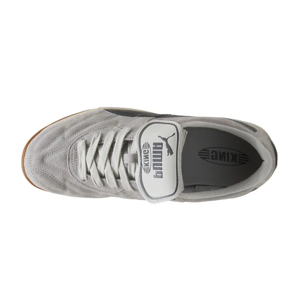Puma shoes - PUMA King Indoor Suede - King Indoor Suede - 40428001 - Grey 8