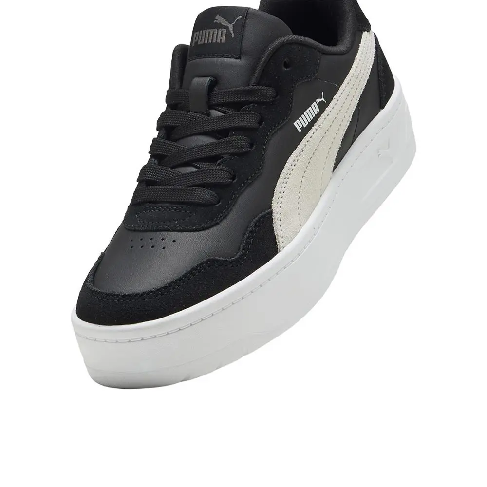 Puma shoes - PUMA Court Lally Skye Suede Platform - 40073503 - Black 12