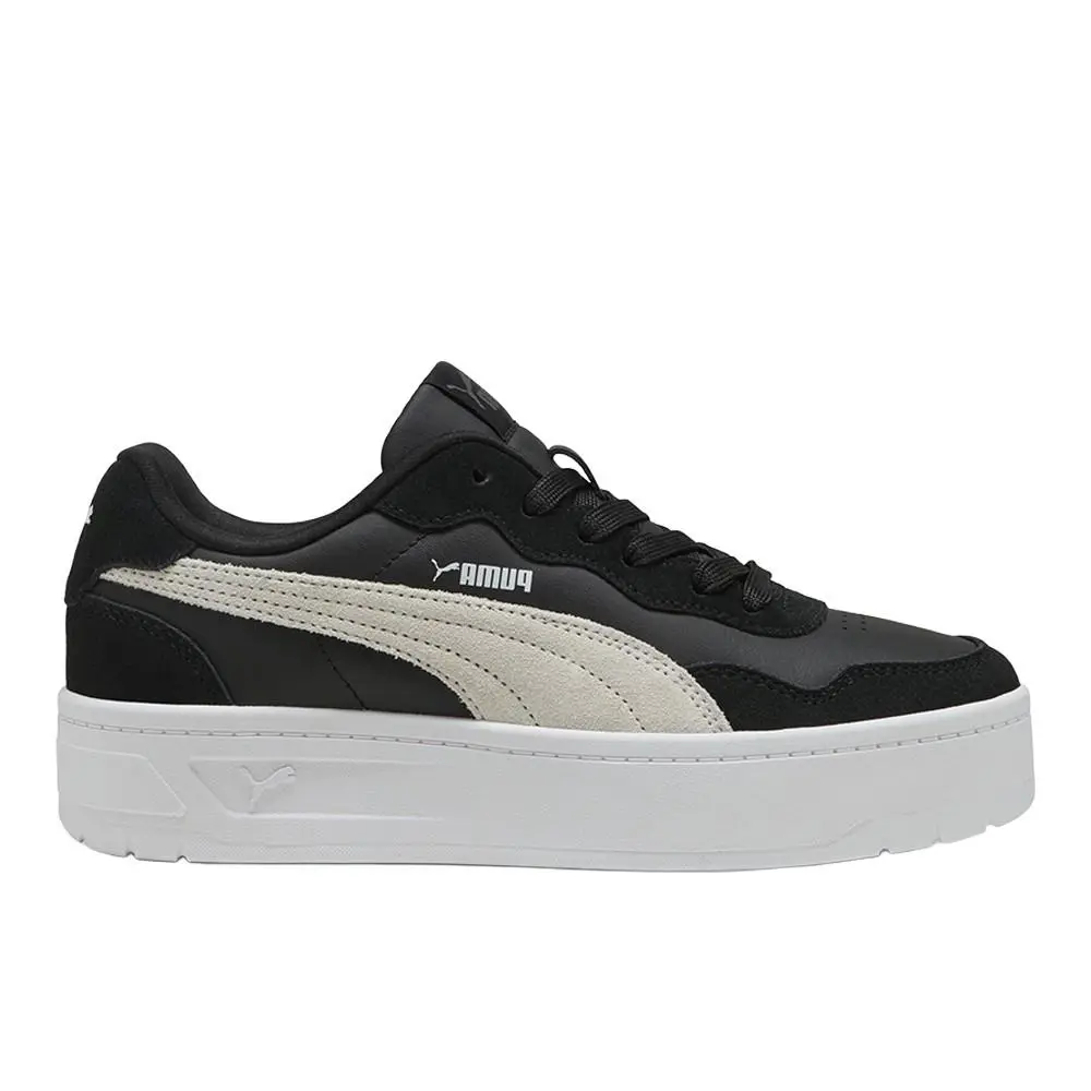 Puma shoes - PUMA Court Lally Skye Suede Platform - 40073503 - Black 7