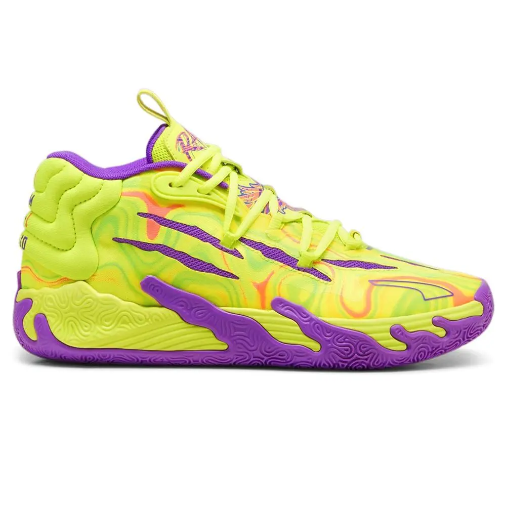 Puma shoes - PUMA Mb.03 Spark Basketball - Spark Basketball - 37989801 - Yellow 5