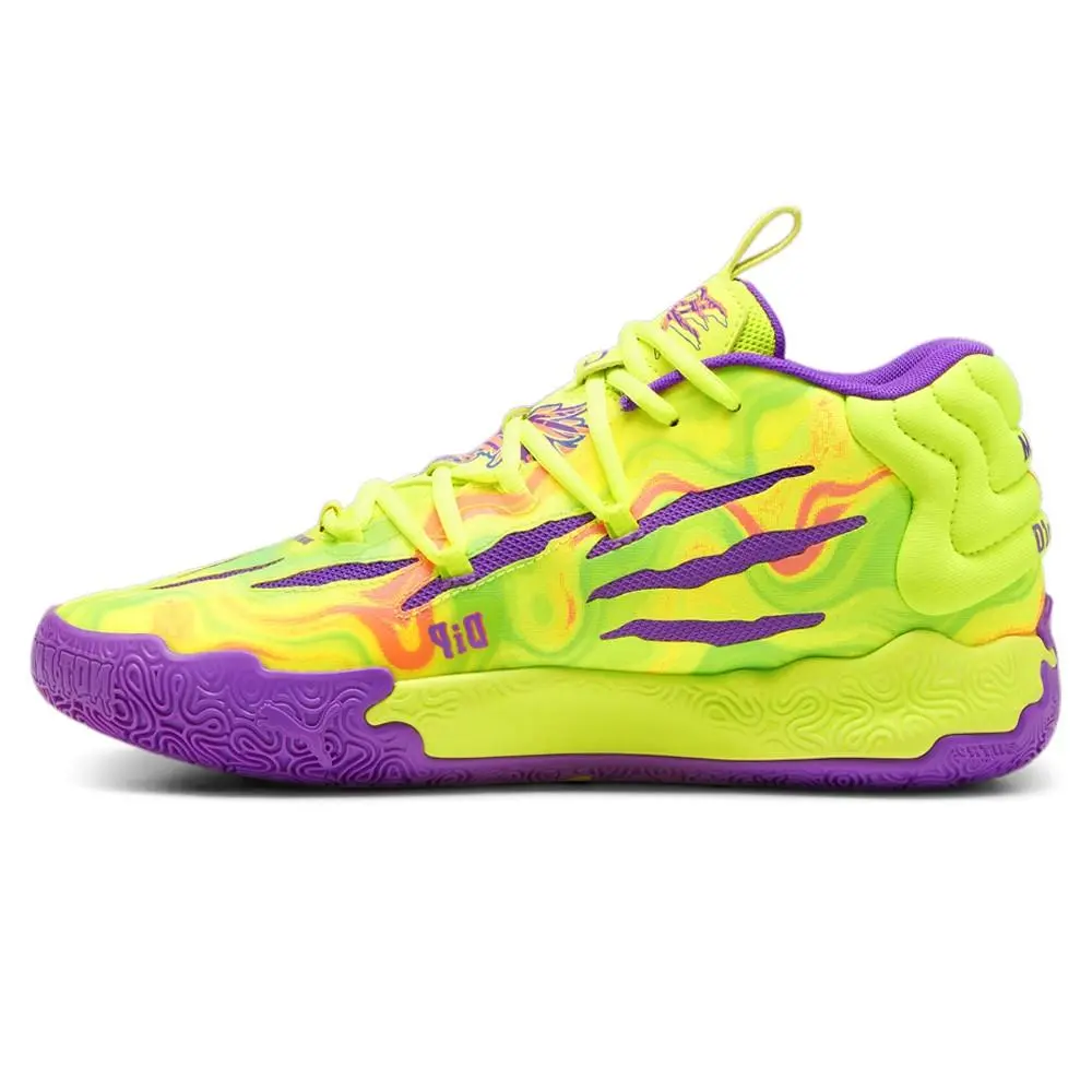 Puma shoes - PUMA Mb.03 Spark Basketball - Spark Basketball - 37989801 - Yellow 7