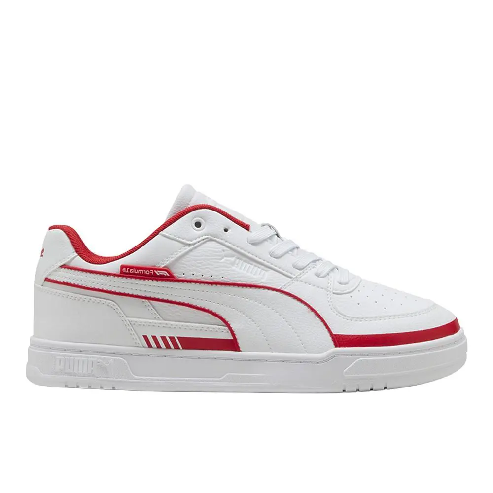 Puma F1 Caven Iii Lace Up Mens White Sneakers Casual Shoes 30910302