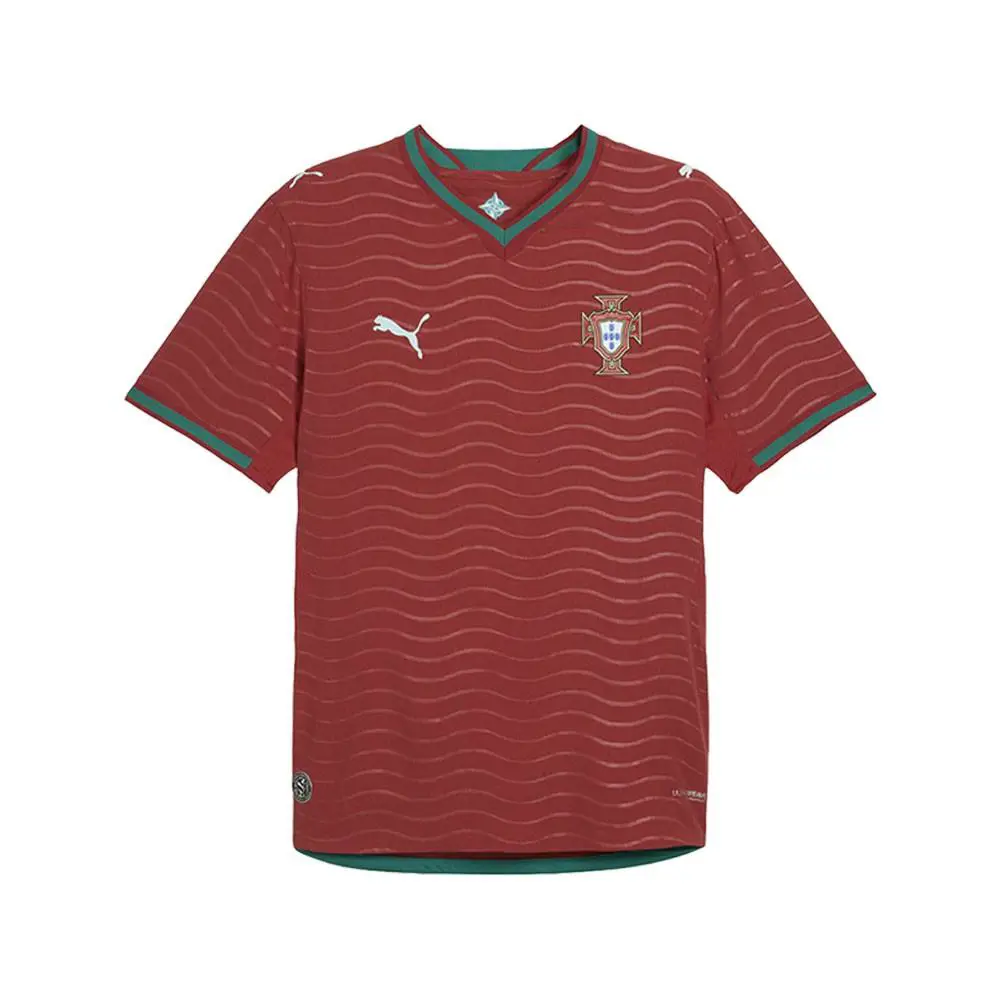 Puma clothing - PUMA Portugal Authentic Home Soccer Jersey - 78327601 - Red 6