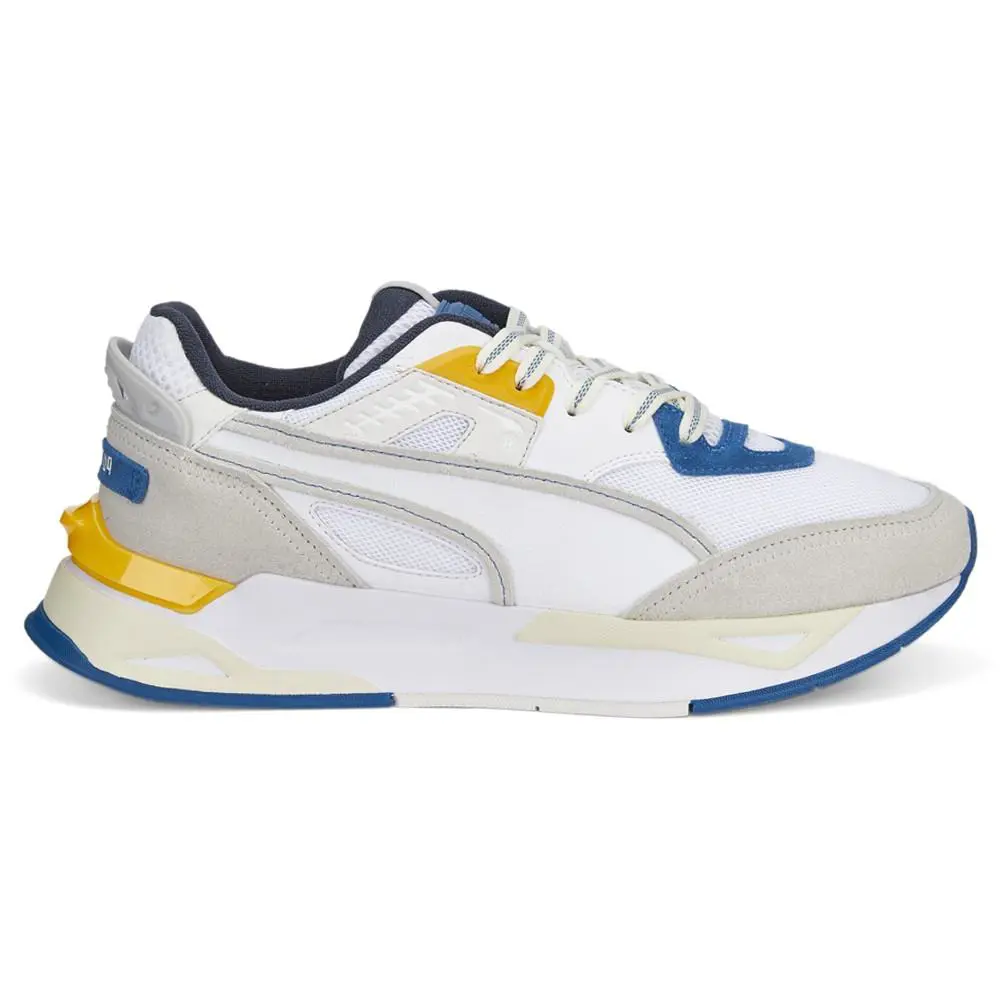 Puma Mirage Sport Cut Out Lace Up Mens White Sneakers Casual Shoes 38644601 - White