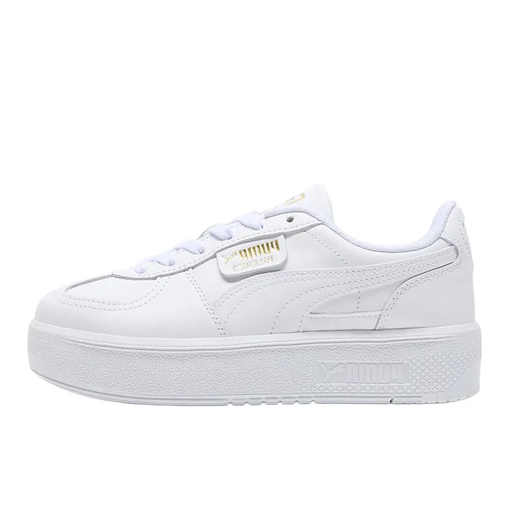 Puma shoes - PUMA Palermo Elevata Leather Lace Up - 40046103 - White 1