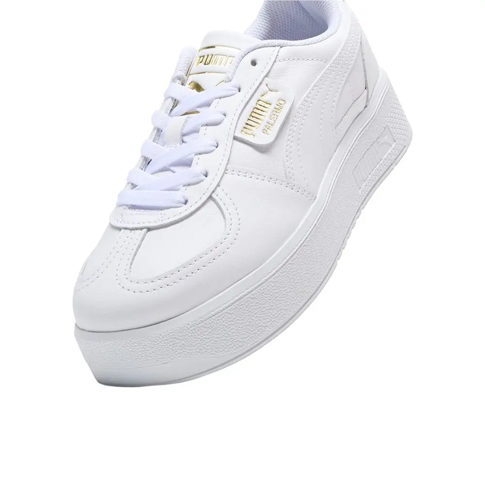 Puma shoes - PUMA Palermo Elevata Leather Lace Up - 40046103 - White 12
