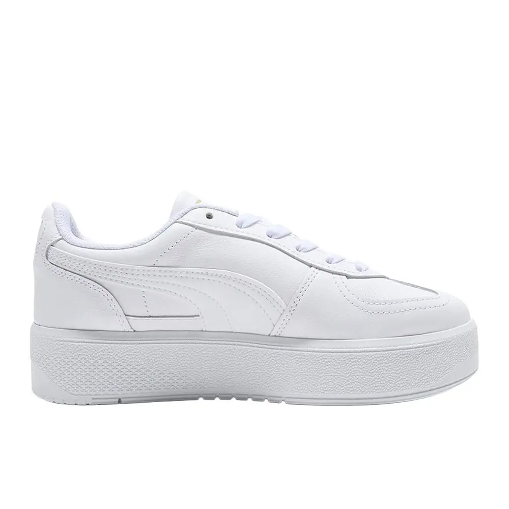 Puma shoes - PUMA Palermo Elevata Leather Lace Up - 40046103 - White 7