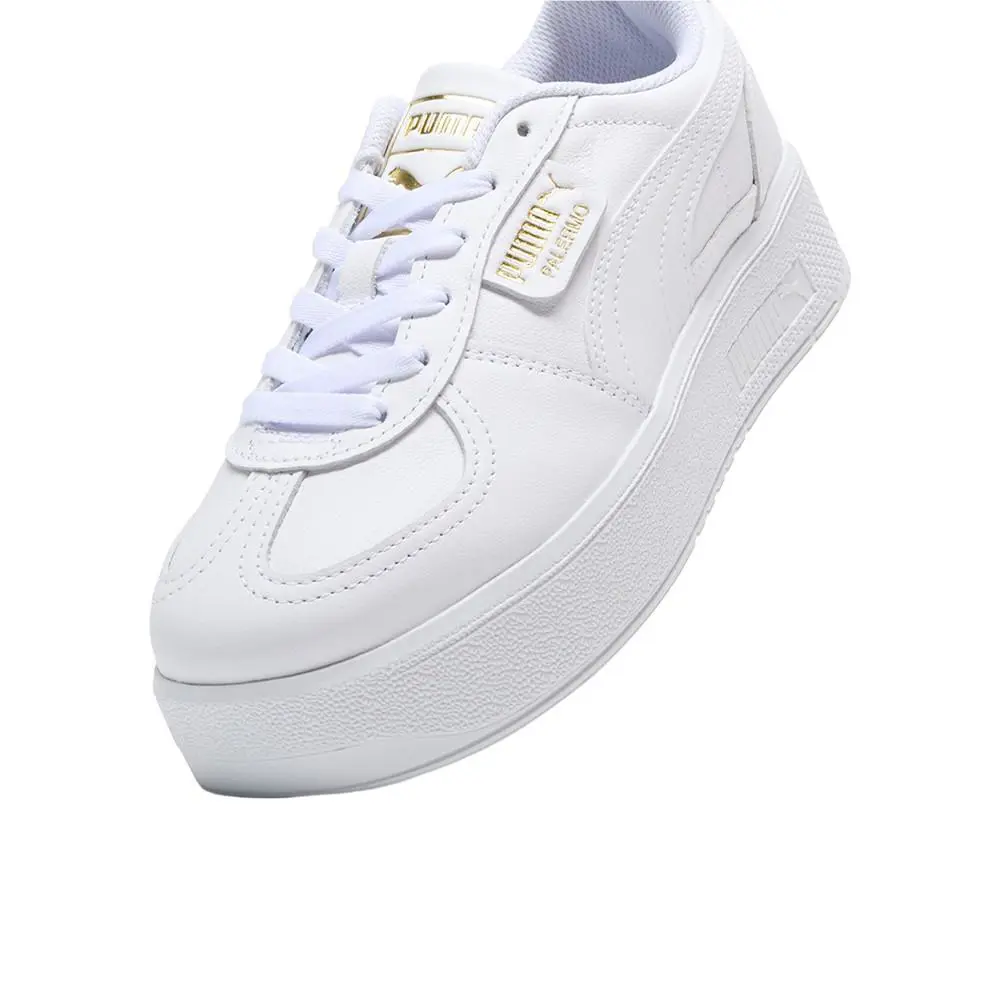 Puma shoes - PUMA Palermo Elevata Leather Lace Up - 40046103 - White 12