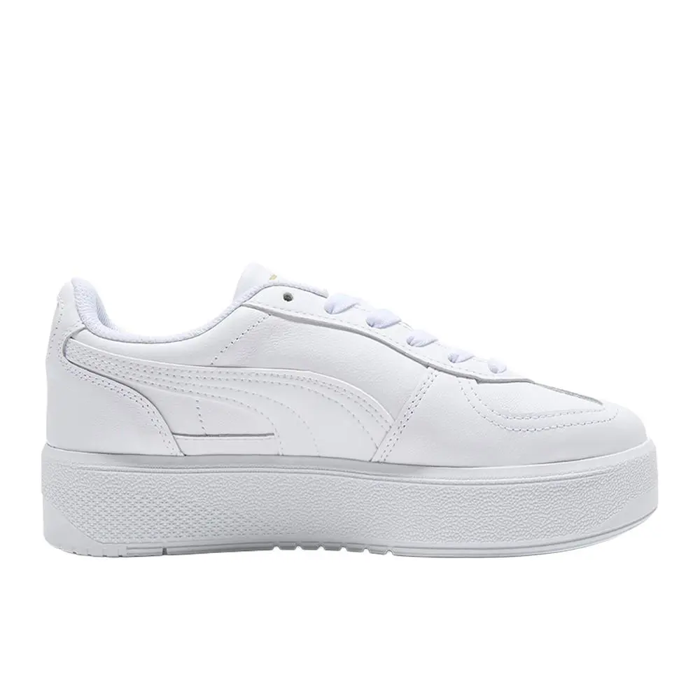 Puma shoes - PUMA Palermo Elevata Leather Lace Up - 40046103 - White 7