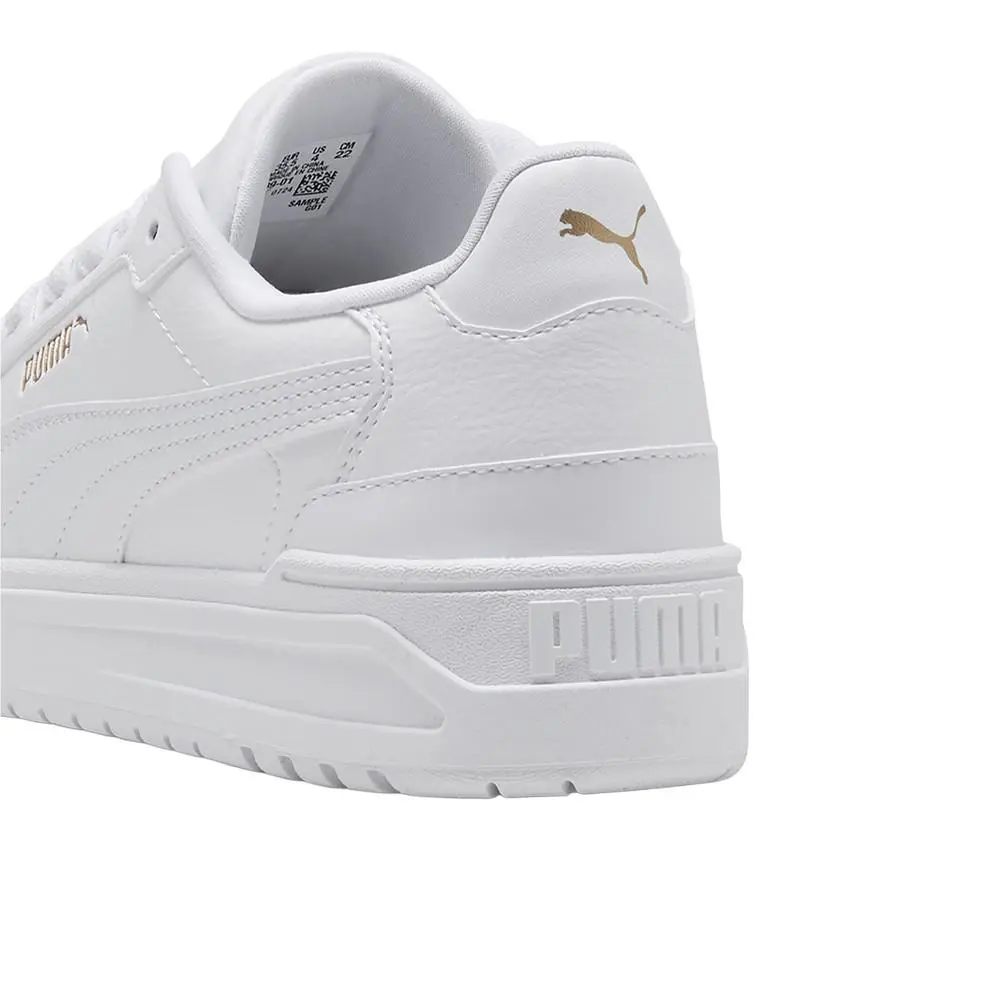 Puma shoes - PUMA Shuffle Downtown Lo Lace Up  Youth - 40373901 - White 5