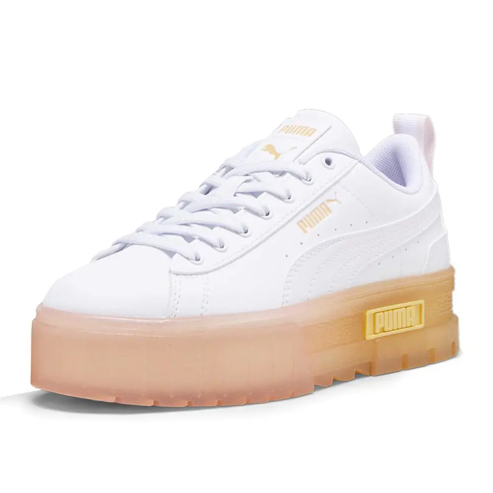 Puma shoes - PUMA Mayze Beach Days Lace Up Platform - 39307701 - White 0