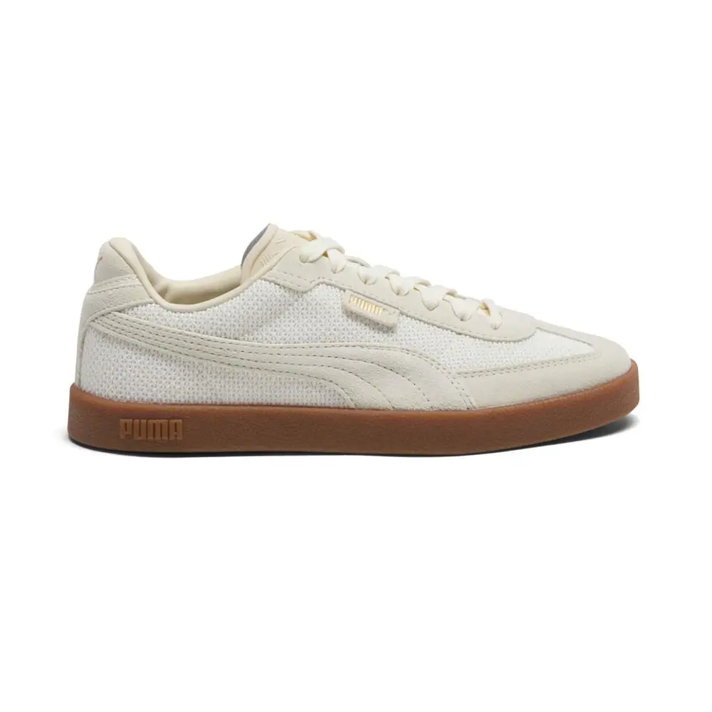Puma Club Ii Era Woven Lace Up Womens Beige Sneakers Casual Shoes 40421301 - Beige