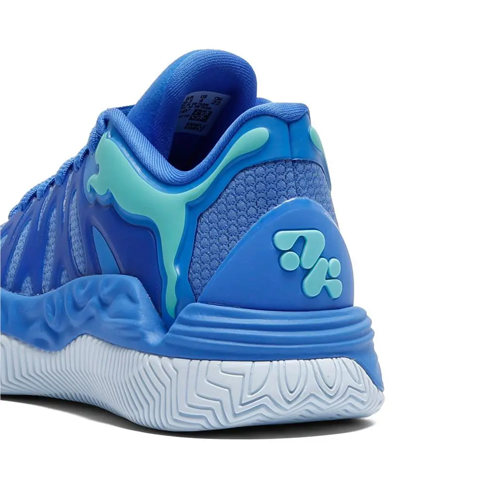 Puma shoes - PUMA Hali 1 Basketball  Youth - 31345501 - Blue 5
