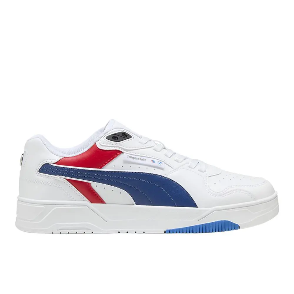 Puma Bmw M Motorsport Rbd Break Low Lace Up Mens White Sneakers Casual Shoes 30