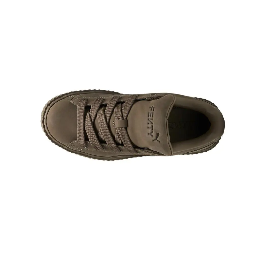 Puma shoes - PUMA Fenty X  Creeper Phatty Nubuck Lace Up  Youth - 39986601 - Brown 8