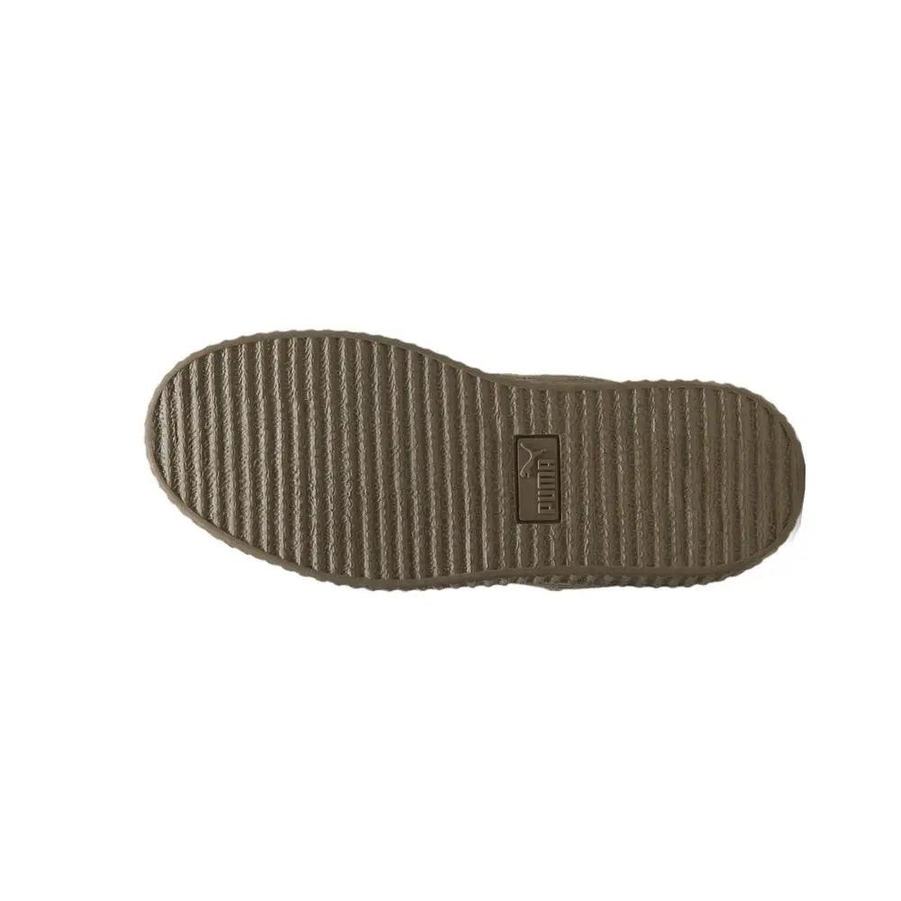 Puma shoes - PUMA Fenty X  Creeper Phatty Nubuck Lace Up  Youth - 39986601 - Brown 9