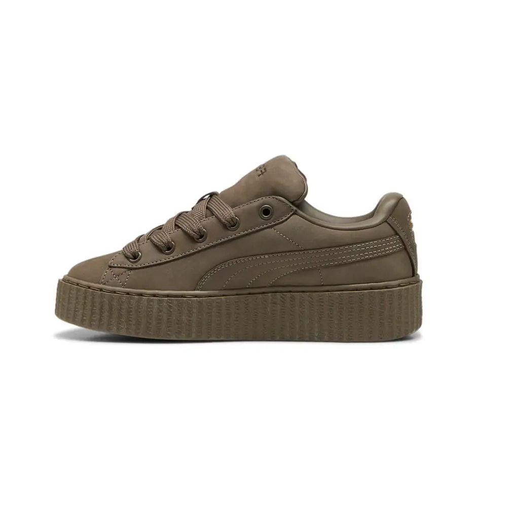 Puma shoes - PUMA Fenty X  Creeper Phatty Nubuck Lace Up  Youth - 39986601 - Brown 7