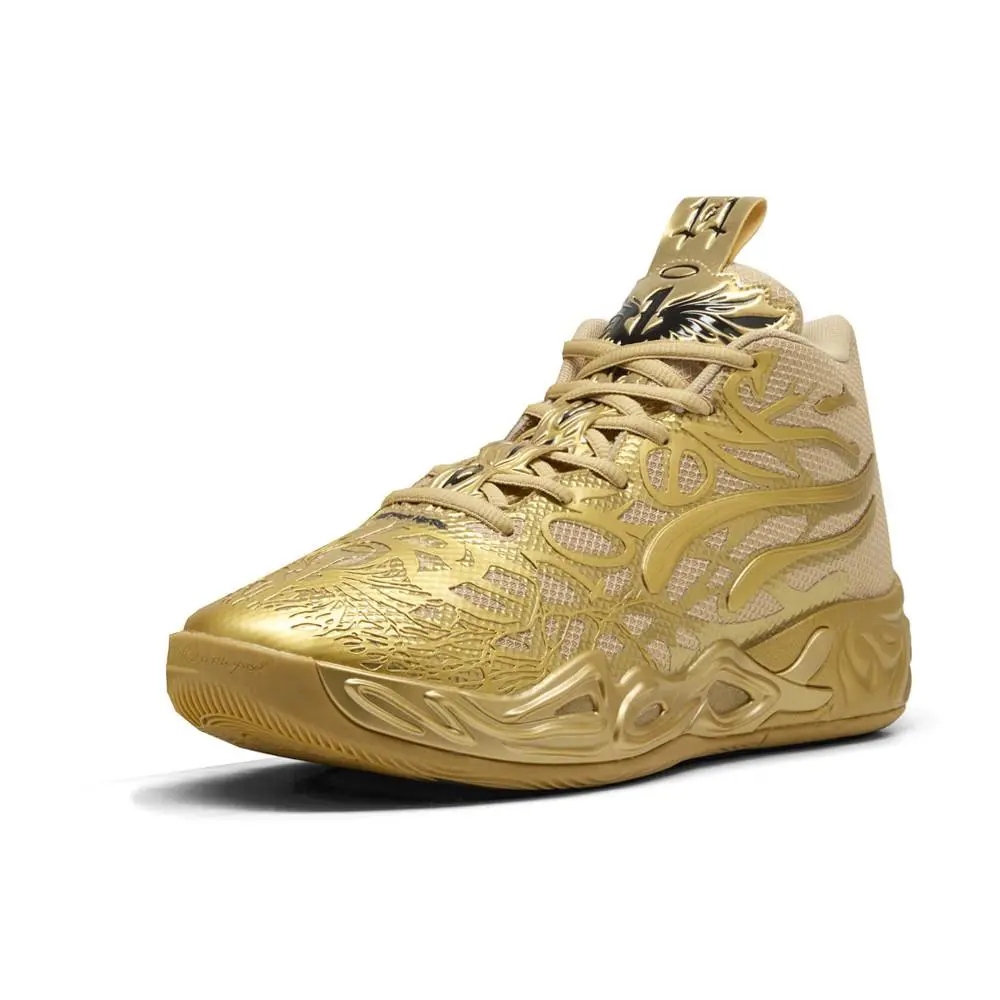 Puma shoes - PUMA  X Lamelo Ball Mb.04 Golden Child Basketball - 31130601 - Gold 0