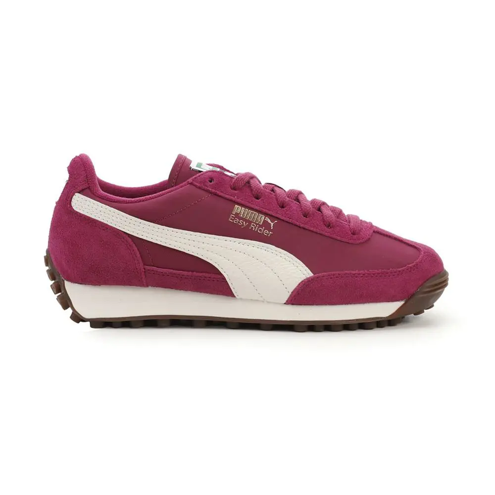 Puma Easy Rider Vintage Lace Up Womens Pink Sneakers Casual Shoes 40077337 - Pink
