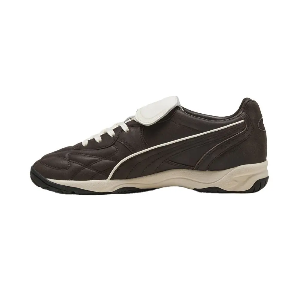 Puma shoes - PUMA King Indoor Premium Lace Up - 40436303 - Brown 7