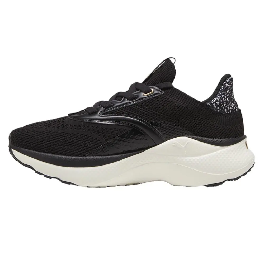 Puma shoes - PUMA Softride Mayve Minima Leopard Running - 31016201 - Black 1