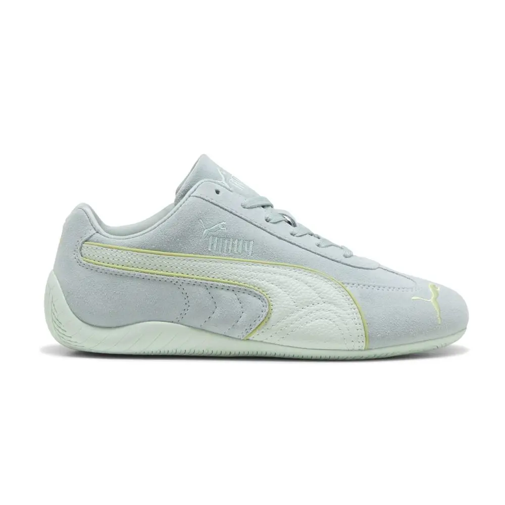 Puma Speedcat Piping Lace Up Womens Green Sneakers Casual Shoes 40165703 - Green