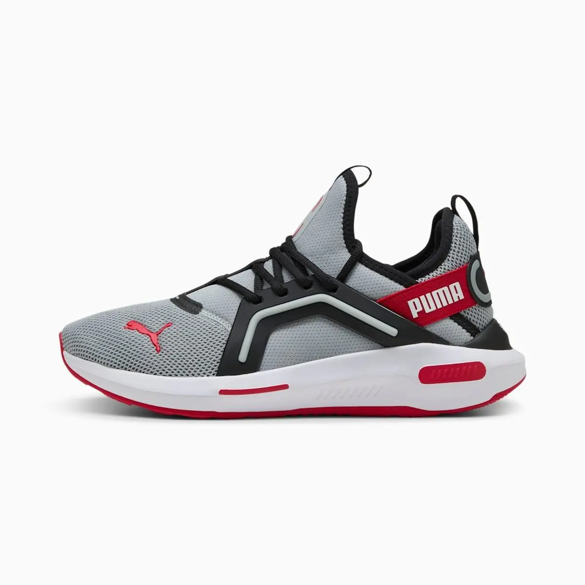 Puma shoes - COOL MID GRAY/BLACK/STRONG RED 0