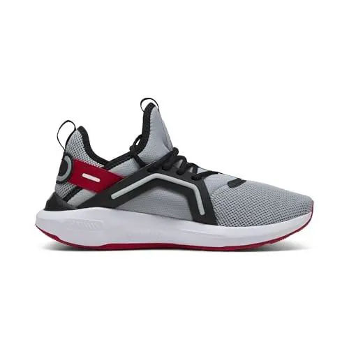 Puma shoes - COOL MID GRAY/BLACK/STRONG RED 6