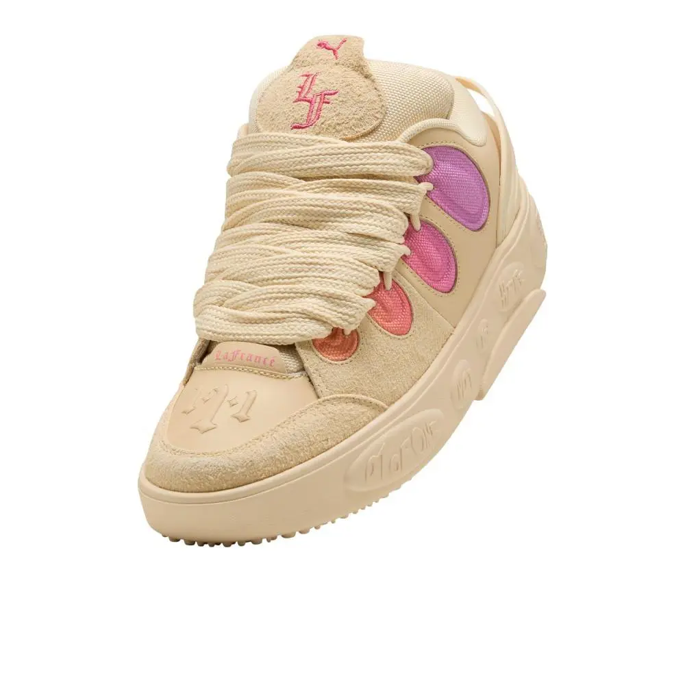 Puma shoes - PUMA La Francé Bright Lights Lace Up - 31309701 - Beige 4