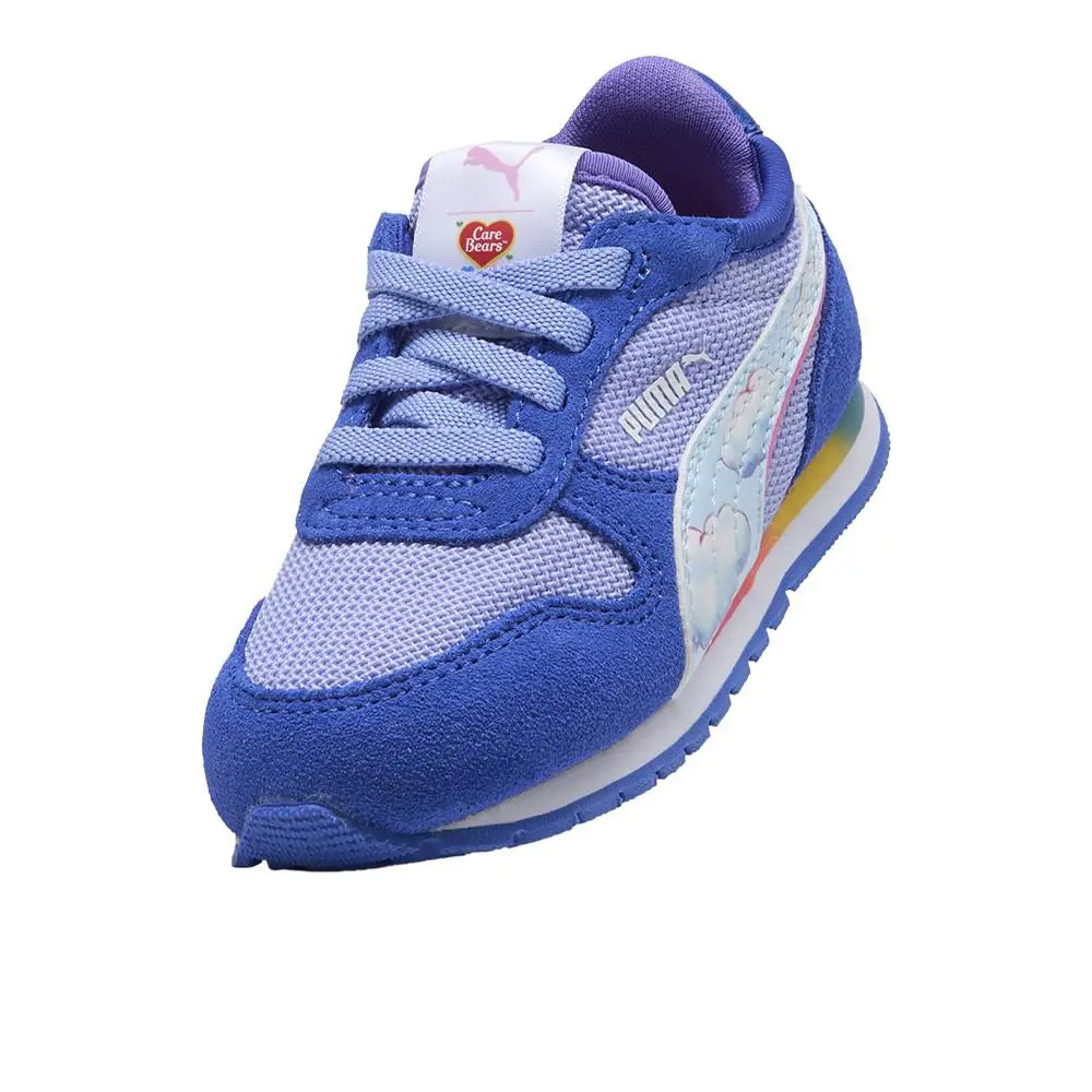 Puma shoes - PUMA  X Care Bears X Sesame Street St Miler Slip On  Toddler - 40691301 - Purple 4