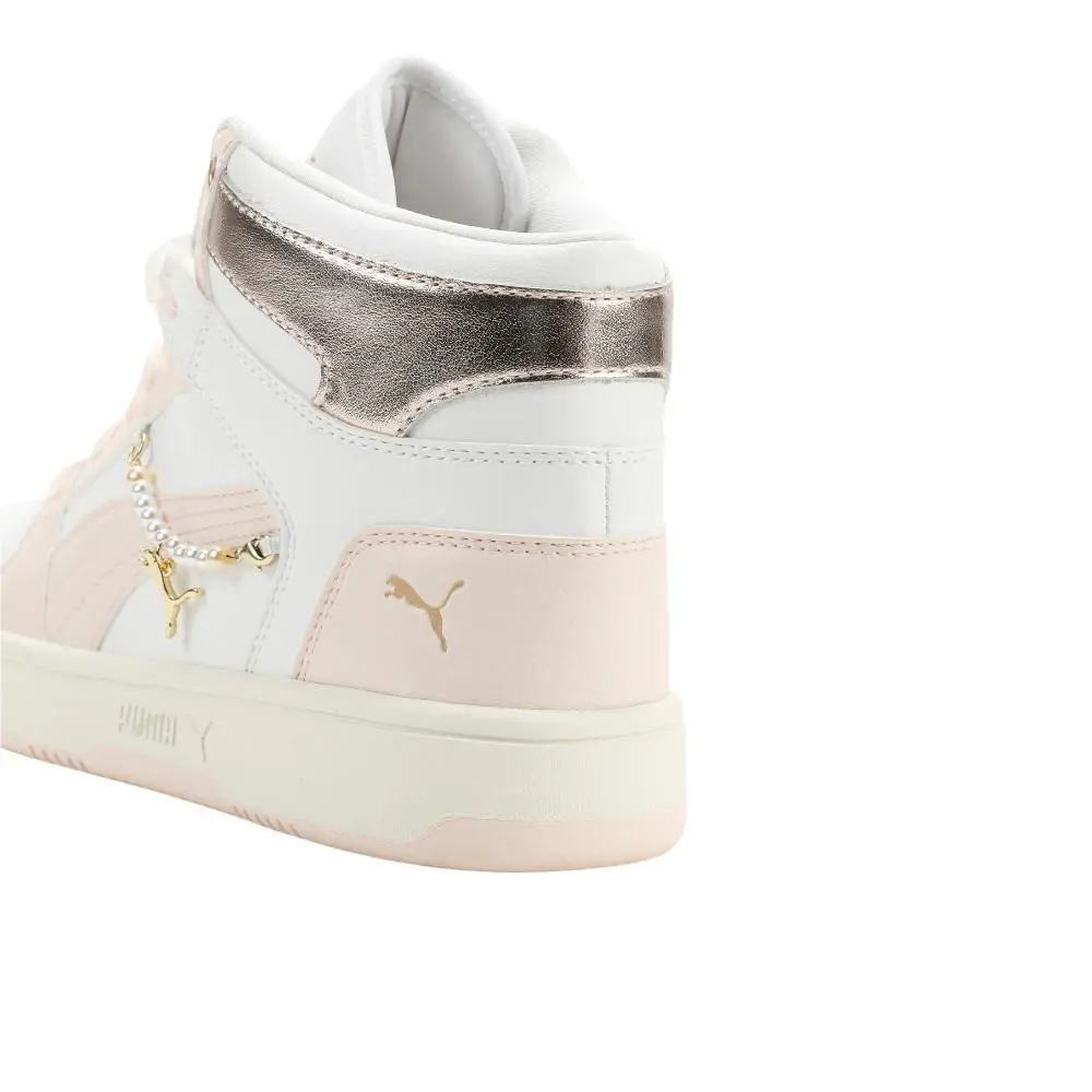 Puma shoes - PUMA Rebound Layup Pearl - Rebound Layup Pearl - 40655401 - Pink, White 5