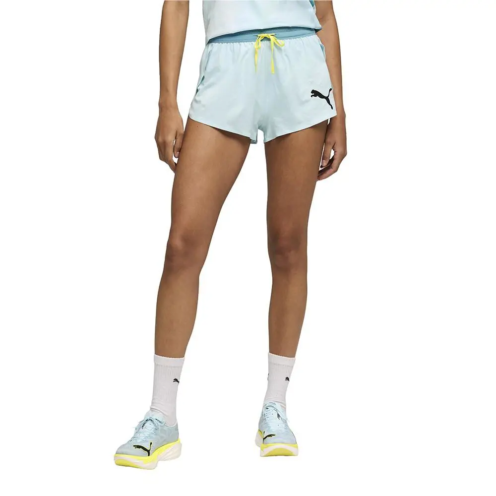 Puma clothing - PUMA Lightspeed Ultraweave 2 Inch Split Shorts - 52843448 - Blue 8