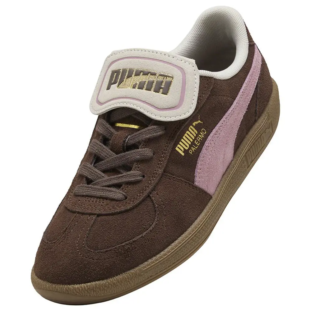 Puma shoes - PUMA Palermo Premium Suede Lace Up - 40630203 - Brown 4