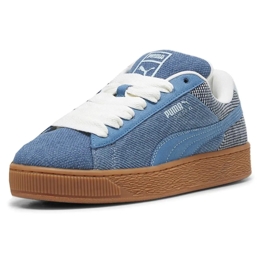 Puma shoes - PUMA Suede Xl Denim Lace Up - 39839701 - Blue 0