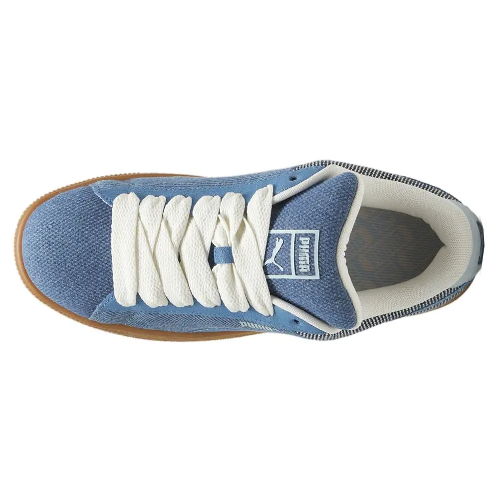 Puma shoes - PUMA Suede Xl Denim Lace Up - 39839701 - Blue 2