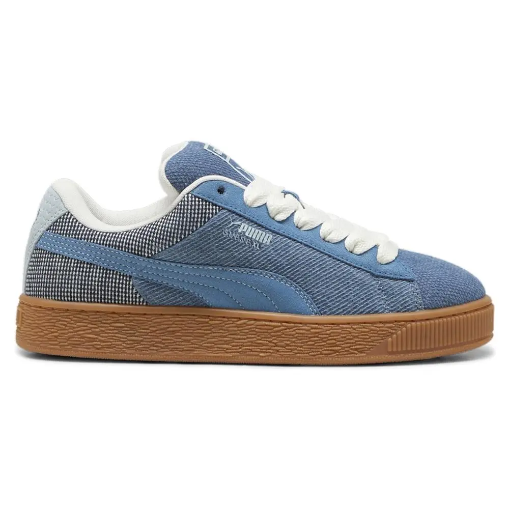 Puma shoes - PUMA Suede Xl Denim Lace Up - 39839701 - Blue 5