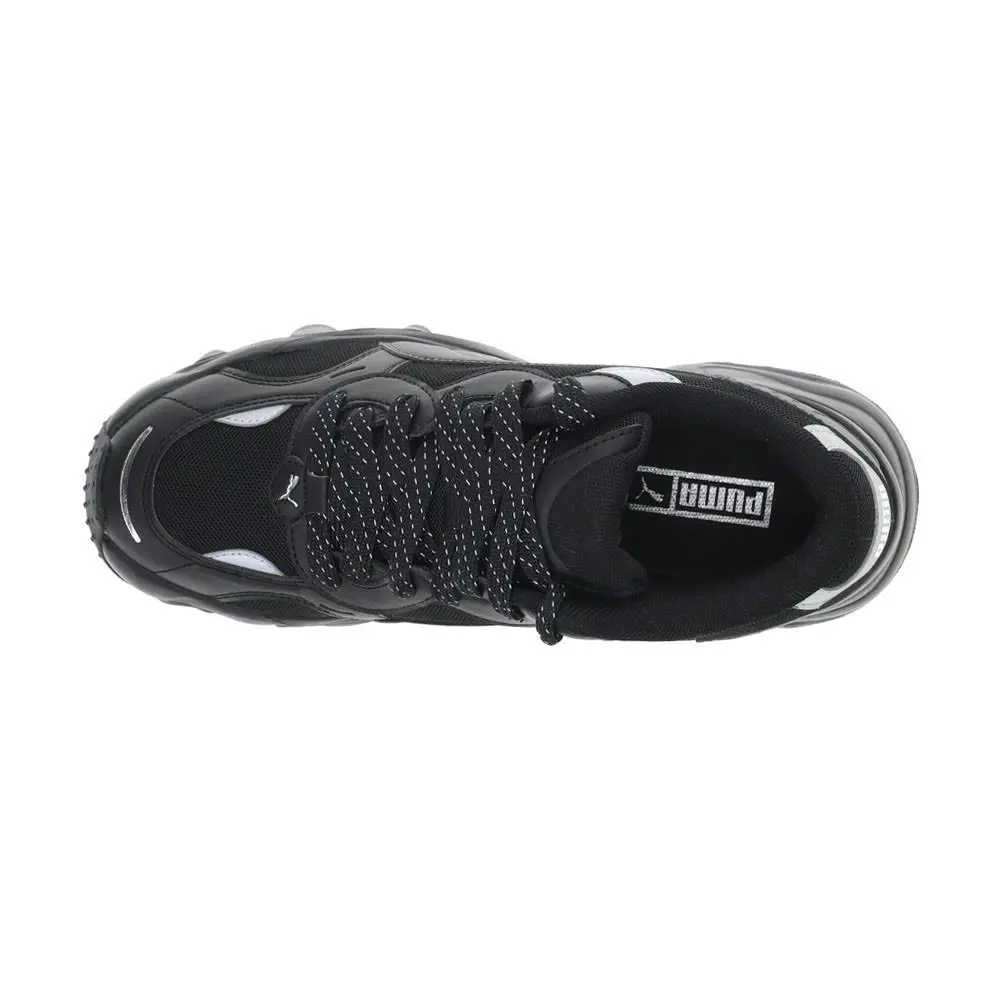 Puma shoes - PUMA Pulsar Wedge Mesh V2 Lace Up - 39968101 - Black 8