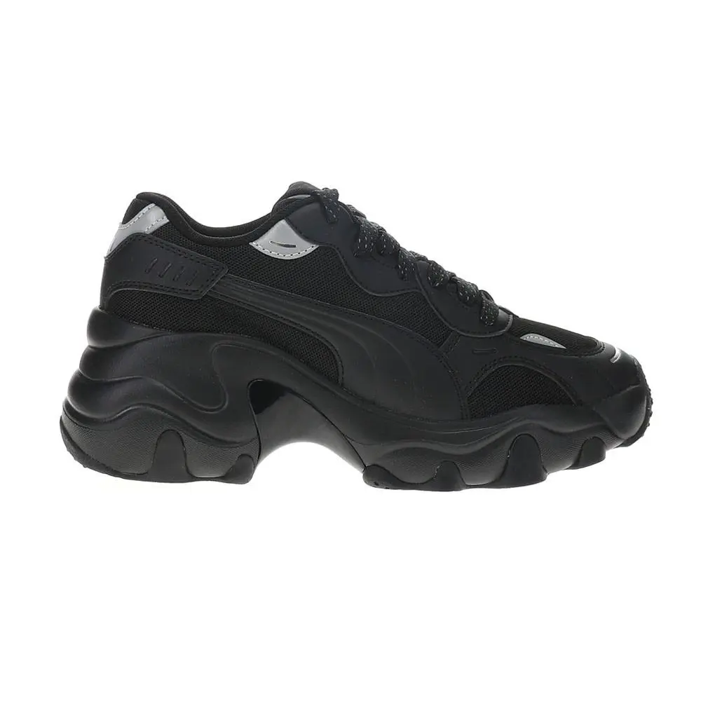 Puma shoes - PUMA Pulsar Wedge Mesh V2 Lace Up - 39968101 - Black 5