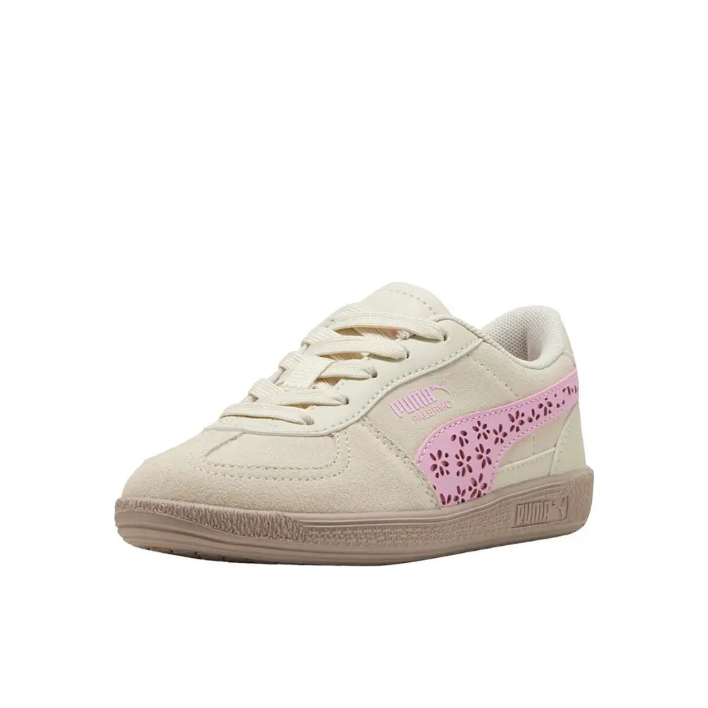 Puma shoes - PUMA Palermo Eternal Bloom Lace Up  Youth - 40496401 - White 0