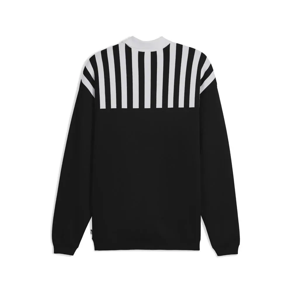 Puma clothing - PUMA The Neverworn Vi Collared Sweater - 63251201 - Black 0