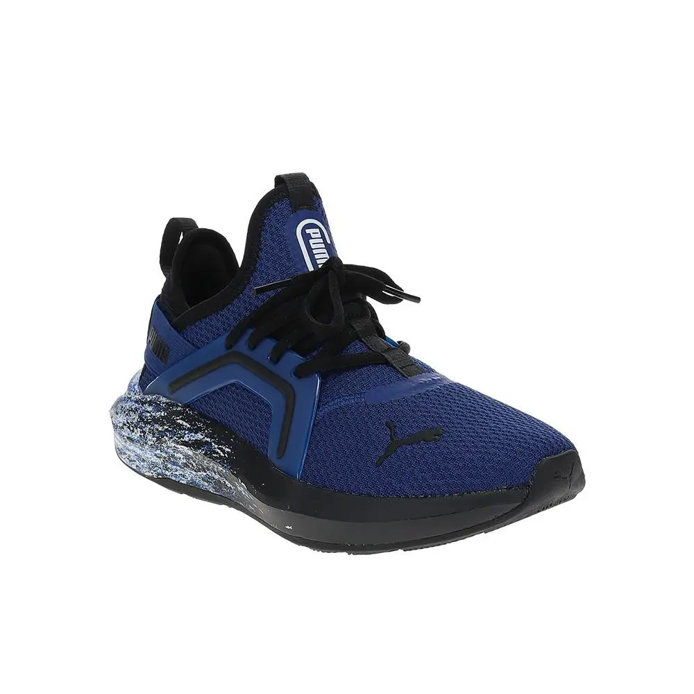 Puma shoes - PUMA Soft Enzo 5 Blizzrizz Lace Up  Youth - 40524601 - Blue 0