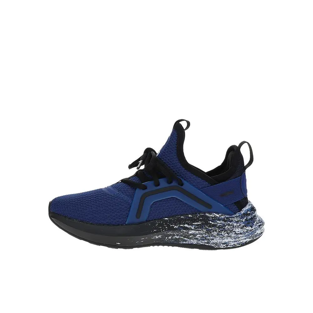 Puma shoes - PUMA Soft Enzo 5 Blizzrizz Lace Up  Youth - 40524601 - Blue 1