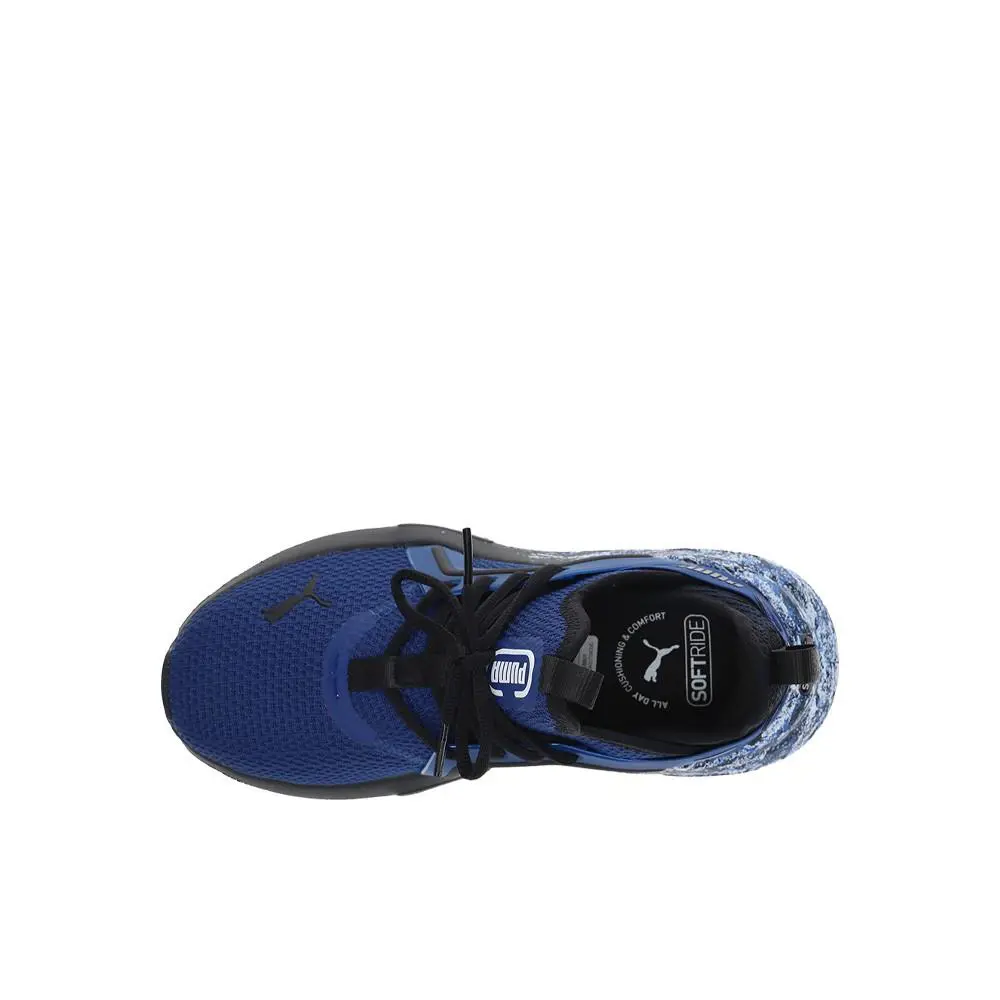 Puma shoes - PUMA Soft Enzo 5 Blizzrizz Lace Up  Youth - 40524601 - Blue 2